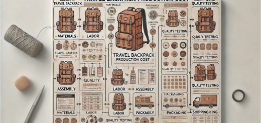 Travel Backpack Production Cost